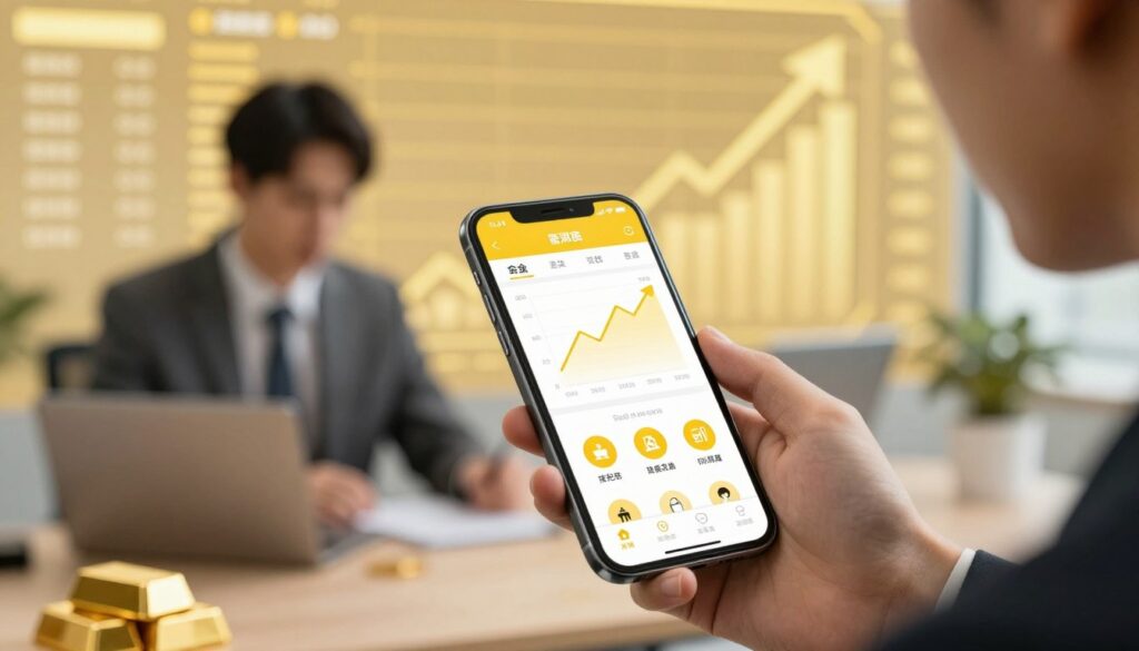 innovative features gold trading apps