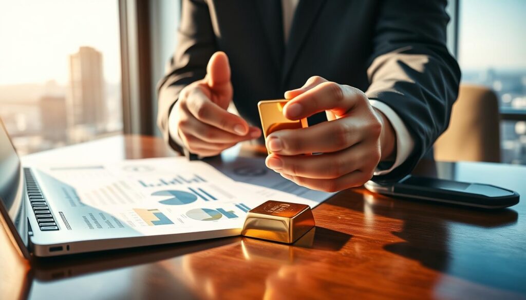 evaluating investment strategy with physical gold