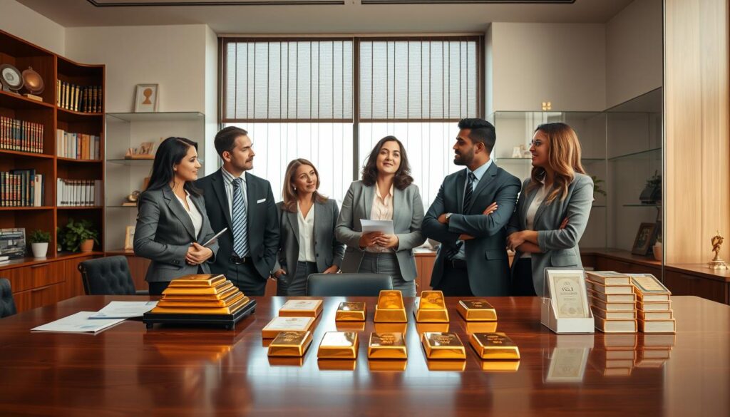 peace of mind with professional gold services