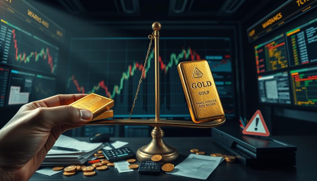 gold trading risks